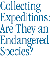 Collecting Expeditions: An Endangered Species?