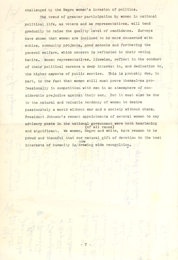 Speech by Constance Baker Motley, page 7