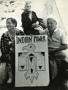  Native American women at the Poor People's March in Washington, DC, 1968. Photo by Diana Davies. 