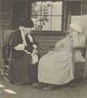 Ellen Wright Garrison and Lucy Gibbons Morse, circa 1926. (Garrison Family Papers)