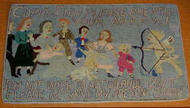 Birth control rug, undated
