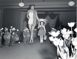 Tulip Fair Week fashion show, 1955