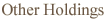 Other Holdings