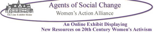Agents of Social Change - Women's Action Alliance
