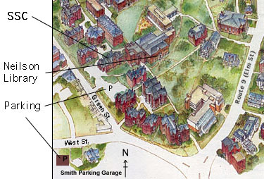 Sophia Smith Collection, Smith College: Visiting: Maps