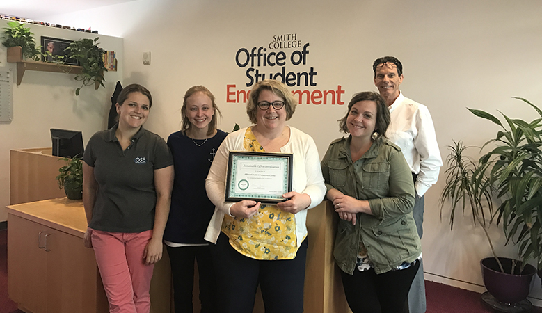 Office of Student Engagement receives office certification