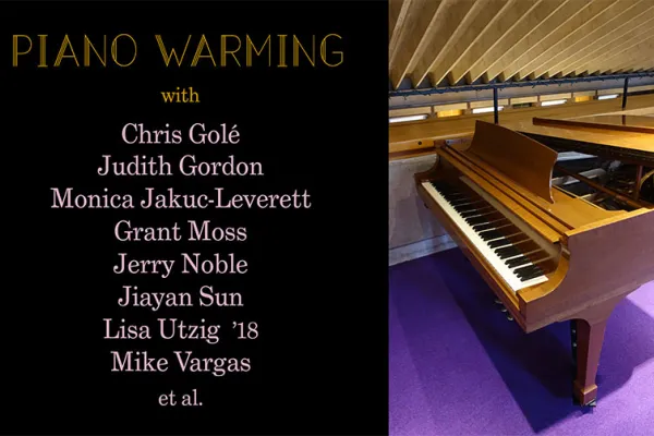 Piano Warming November 17 poster